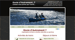 Desktop Screenshot of envie-dautrement.com